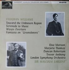 Sir Malcolm Sargent Conducts Vaughn Williams ~ CLP-1729 Mono picture