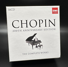 Chopin 200th Anniversary Edition Complete Works [EMI 16 CD Box Set] NEAR MINT picture