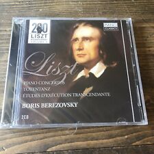 BORIS BEREZOVSKY Liszt: Piano Concertos, Totentanz, Etudes - Wolff 2 CD NEW *E picture
