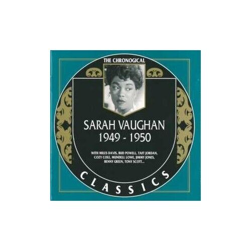 Sarah Vaughan: Classics 1949 - 1950 - Vaughan, Sarah CD 03LN The Cheap Fast Free