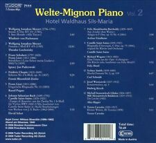 WELTE-MIGNON PIANO, VOL. 2 NEW CD picture