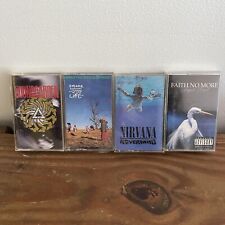 Lot of 4 Cassette Tapes Nirvana Nevermind Soundgarden 90's Alternative Grunge picture