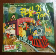 Vintage Puff N Toot 10” Vinyl Record by Jack Arthur Peter Pan Record with Sleeve picture