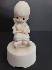 Vintage The Purrfect Grandma Precious Moments ALWAYS IN MY HEART Music Box 1981 picture