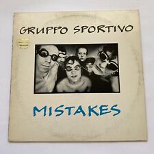 Gruppo Sportivo Mistakes PROMO Vinyl 12