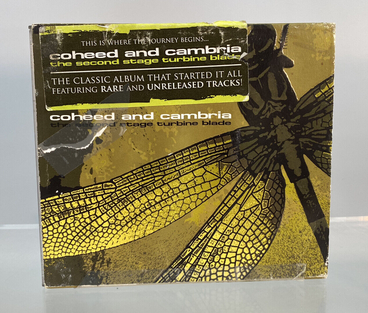 Vintage 2001 2005 Coheed & Cambria Second Stage Turbine Blade CD EVR114 Sleeve