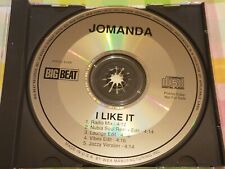 JOMANDA I LIKE IT RARE OOP 5 TRACK PROMO CD   picture