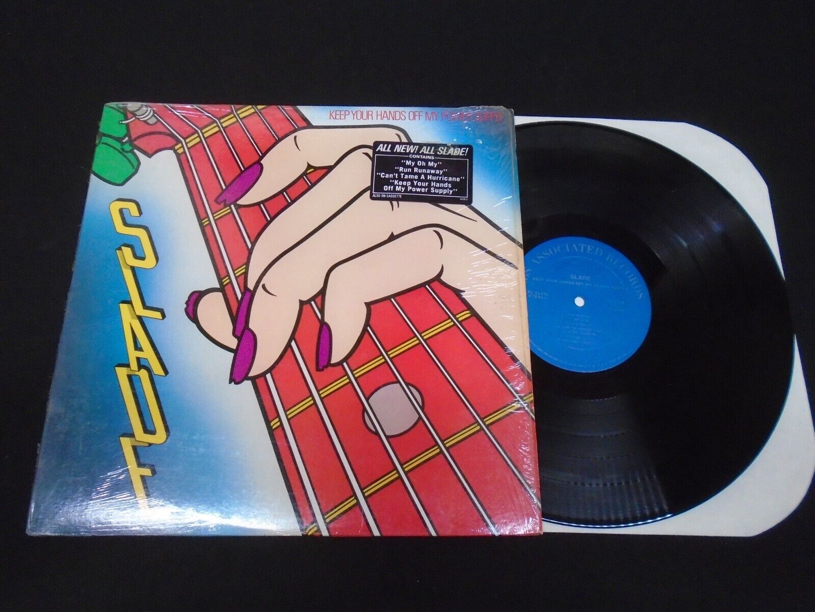 SLADE - Keep Your Hands Off My Power Supply - 1984 Vinyl 12\'\' Lp/ VG+/ Pop Rock