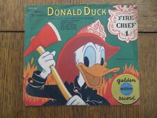 Donald Duck Song / Donald Duck Firechief -  Golden Records RD41 6