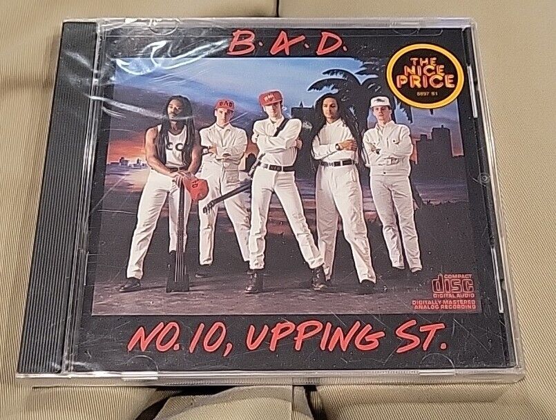 BIG AUDIO DYNAMITE B.A.D. No. 10 Upping Street 1986 CD Rare Sealed