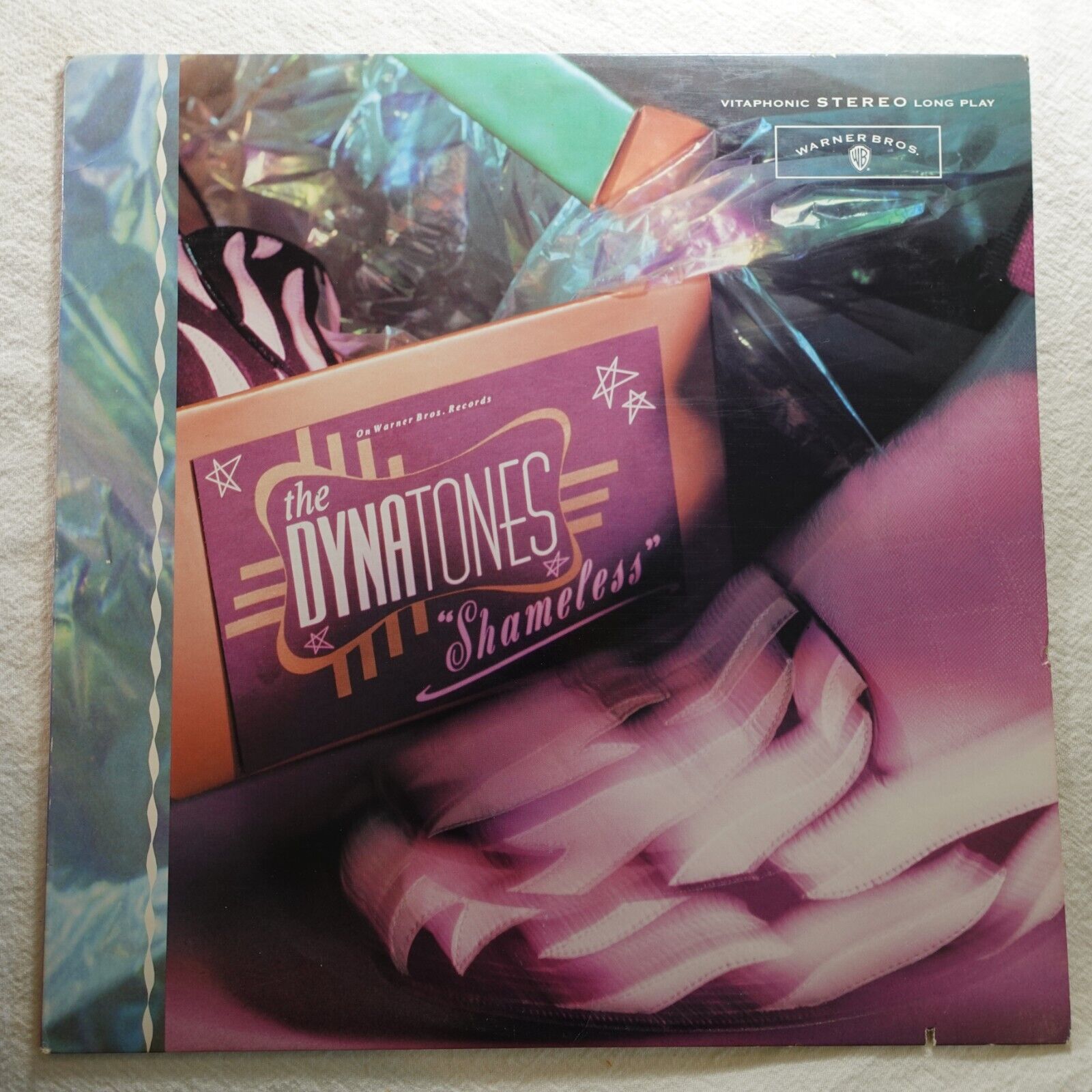 The Dynatones Shameless with postcard   Record Album Vinyl LP