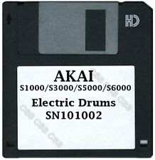 Akai S1000 / S5000 Floppy Disk Electric Drums SN101002 picture