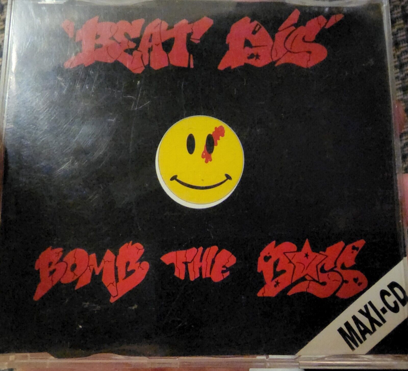 Vintage 1988 BOMB THE BASS \