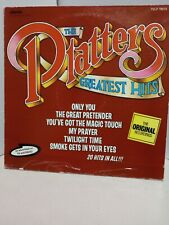 The Platters Greatest Hits LP picture