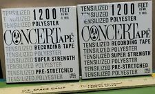 NEW Sealed Tensilized Polyester Concert Tape 1200 Feet 0.5 Mil 5