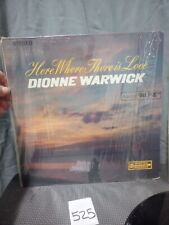 Vintage 60s Dionne Warwick Where There Is Love VINYL RECORD Album LP 1966? Alfie picture