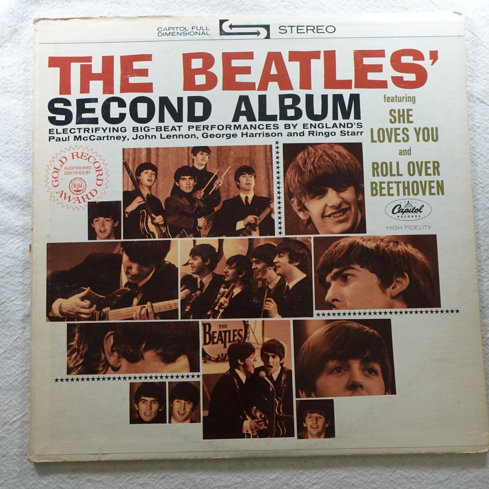 The Beatles Second Album Capitol 2080 Record Album Vinyl LP