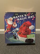 Vintage Santa’s Magic Hat Motion Activated Animated Dancing Singing Telco NEW picture