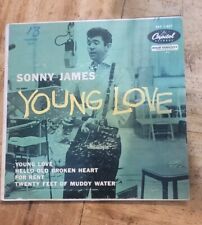 SONNY JAMES Young Love CAPITOL EAP 1-827 45rpm 7