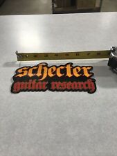 SCHECTER ELECTRIC GUITAR BASS DECAL STICKER NEW NAMM SHOW picture