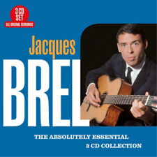 Jacques Brel The Absolutely Essential 3 CD Collection (CD) Box Set picture