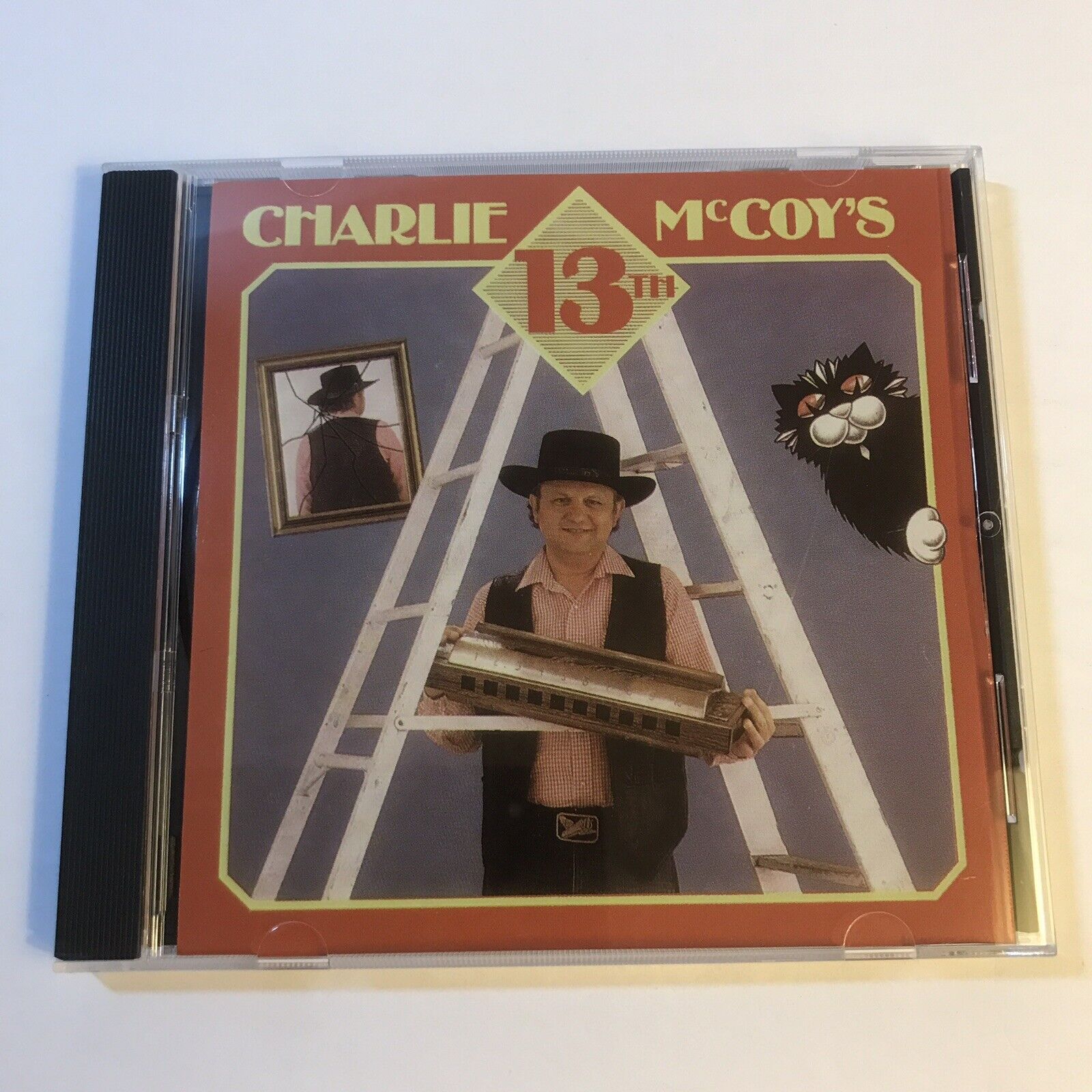 Charlie McCoy 13th Album CD 1988 Harmonica Jones Orange Blossom Special Step One