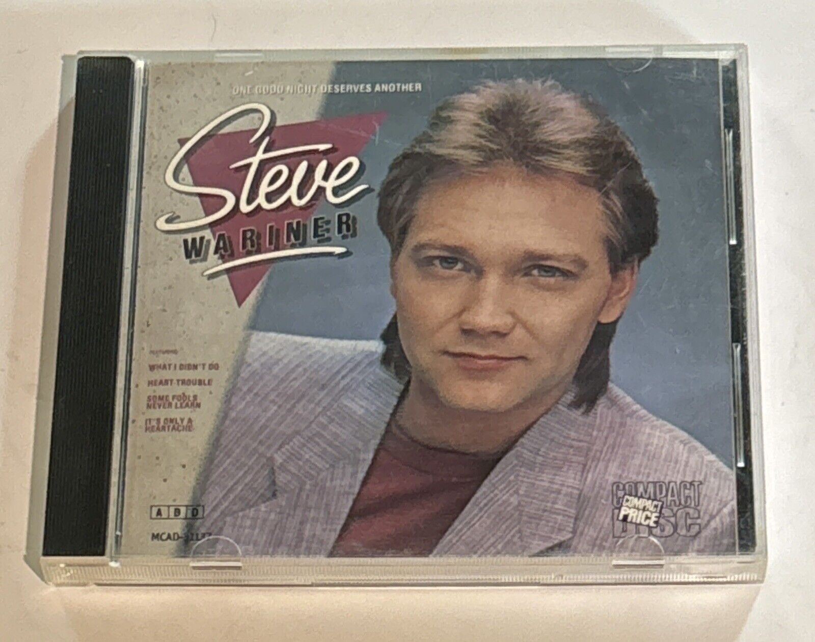 Vintage Steve Wariner One Good Night Deserves Another 1985 MCA CD Tested