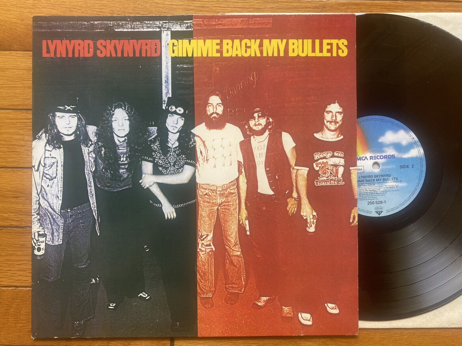 Lynyrd Skynyrd ‎– Gimme Back My Bullets - Excellent Vinyl - Europe Release 1984
