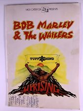 Bob Marley Program Vintage Summer of '80 Garden Party Crystal Palace Bowl 1980 picture