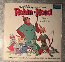 Walt Disney's Robin Hood: Story And Songs (LP, 1973) Disneyland Records: G picture
