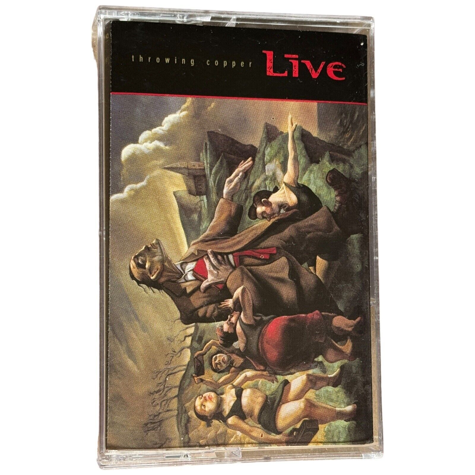 Vtg Throwing Copper by Live Cassette Tape 1994 Radioactive Records 90s Music