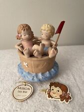 Vintage George Good Music Box Kids Swimming Plays “Lazy River” picture