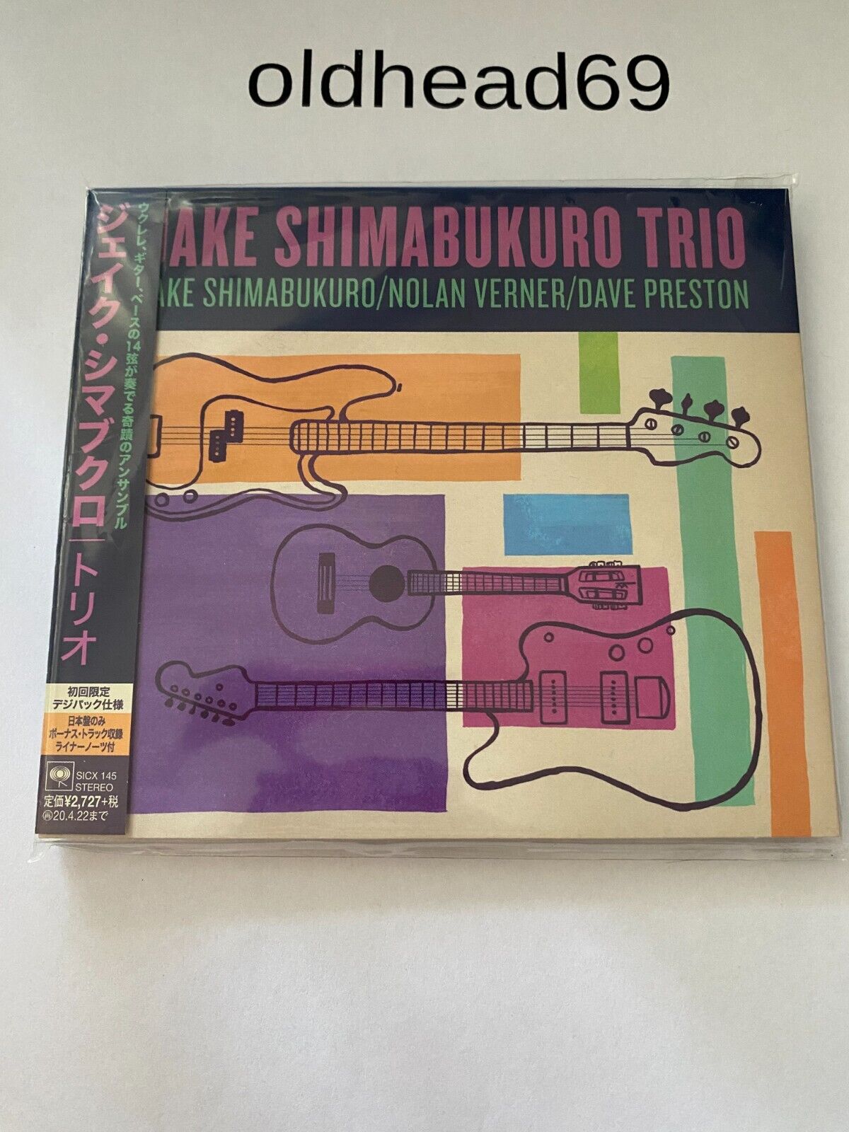 JAKE SHIMABUKURO-TRIO-JAPAN CD +Tracking number