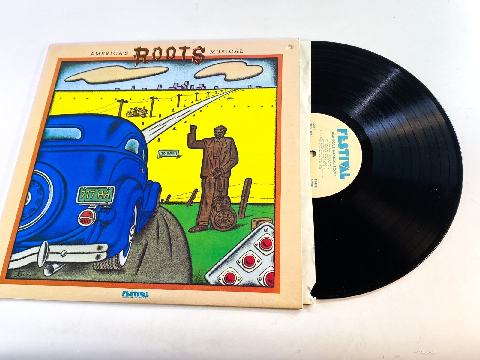 Various-America's Musical Roots-Vintage Vinyl Record NM/EX
