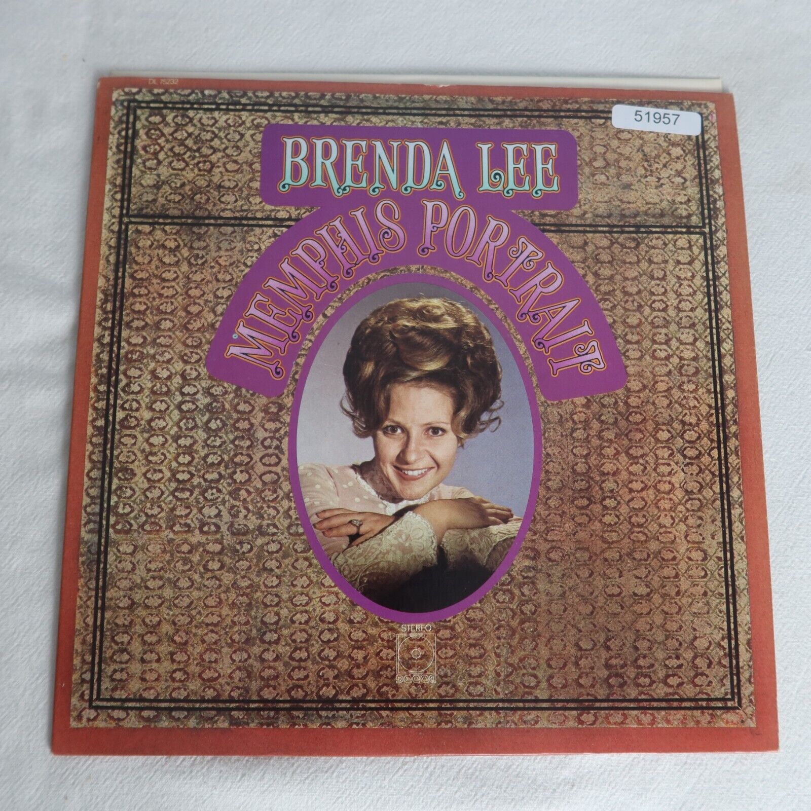 Brenda Lee Memphis Portrait LP Vinyl Record Album