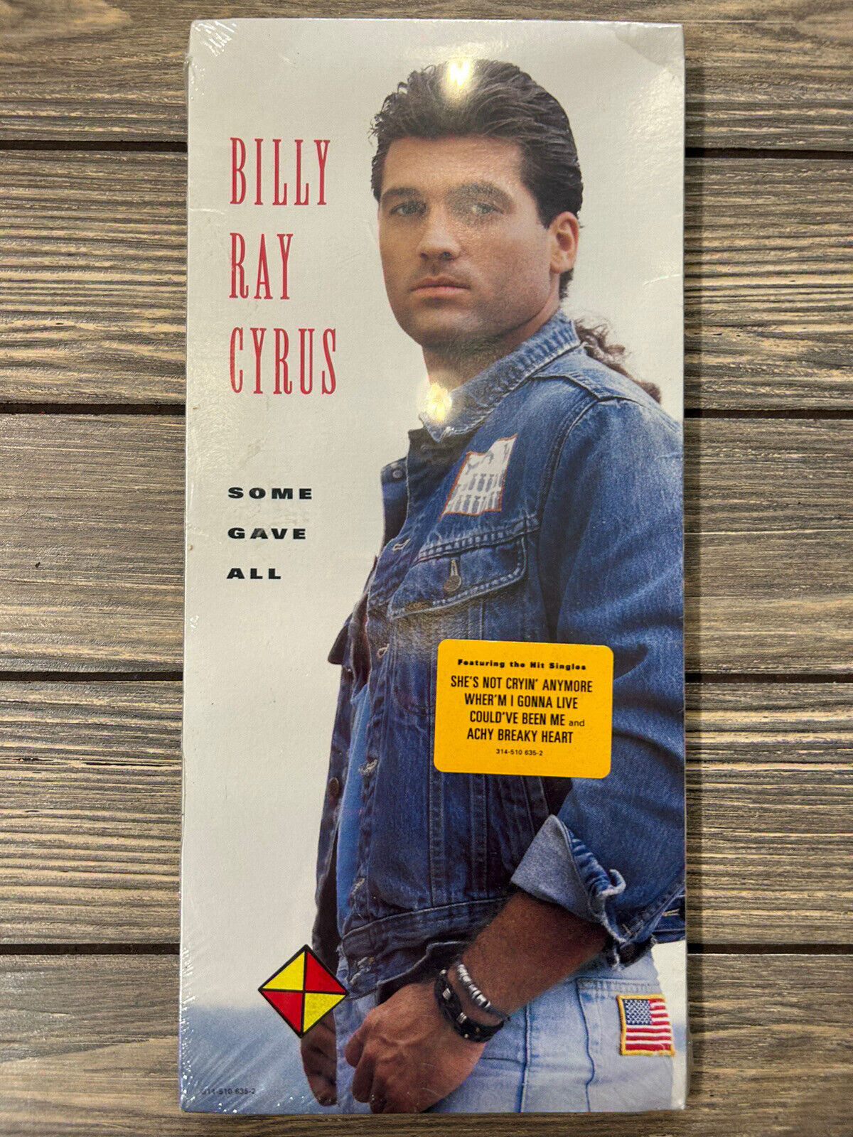 Vintage Rare 1992 Billy Ray Cyrus Some Gave All CD New
