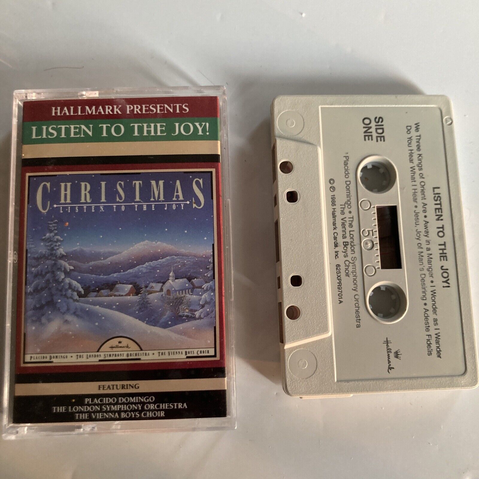 Hallmark Presents : Listen To The Joy-Christmas Cassette-1985-Fast Combined Ship