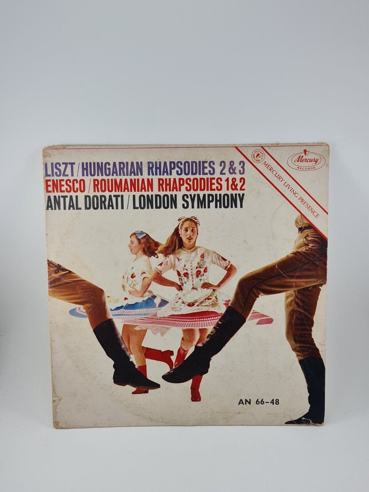 Liszt Hungarian Rhapsodies Enesco Romanian Rhapsodies Vintage Rare Vinyl Record 