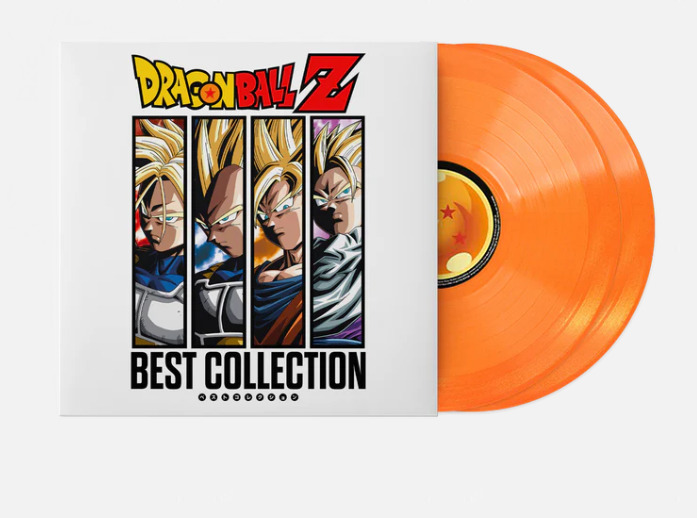 Dragon Ball Z Best Collection Vinyl Record Soundtrack LP 2 Limited Orange Anime