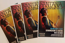 SANTANA THE SENTIENT 2013 TOUR FLYERS x 4  - CARLOS SANTANA BIRMINGHAM  picture