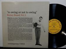 BARNEY KESSEL Vol 3 To Swing Or Not To Swing LP CONTEMPORARY C3513 MONO DG 1956  picture
