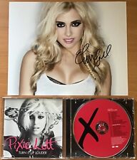 PIXIE LOTT,TURN IT UP LOUDER,2010 ALBUM,CD,PLUS GENUINE HAND SIGNED PHOTO,C.O.A picture