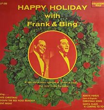 Frank Sinatra & Bing Crosby–Happy Holiday w/Frank & Bing LP, 1980 VG+/N.MINT picture
