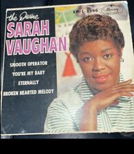 1960s Sarah Vaughan Record. Antique Collectible Vintage. picture