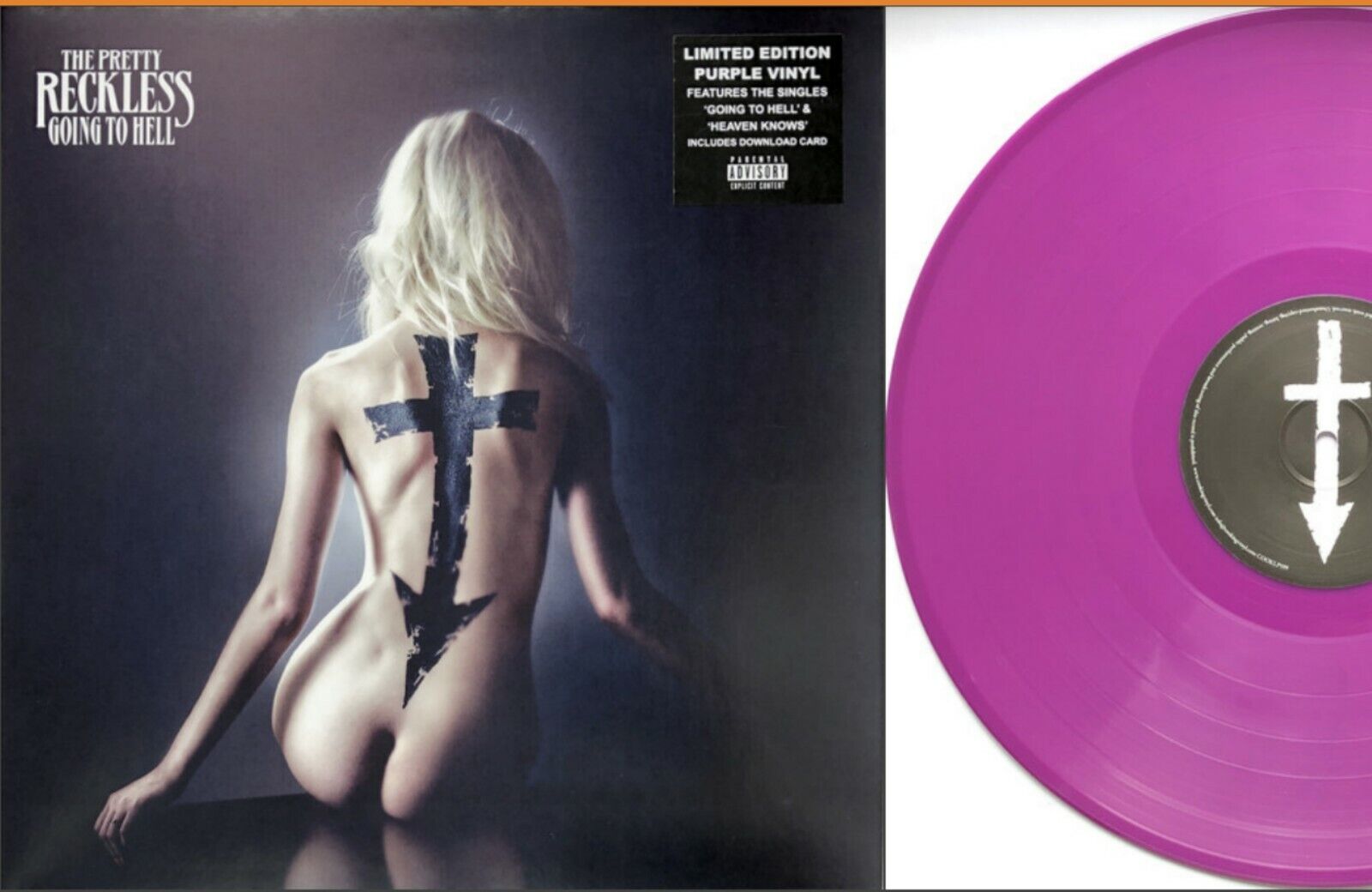 The Pretty Reckless Going To Hell Purple Vinyl Lp In Hand