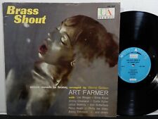 ART FARMER TENTET Brass Shout LP UNITED ARTISTS STEREO DG PROMO 1959 LEE MORGAN  picture