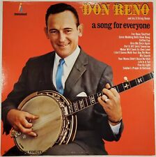 Don Reno -  A SONG FOR EVERYONE LP [Banjo] picture