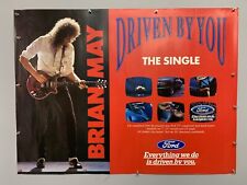 Queen Poster Brian May Original Vintage Ford Promotion Driven By You 1991 #1 picture