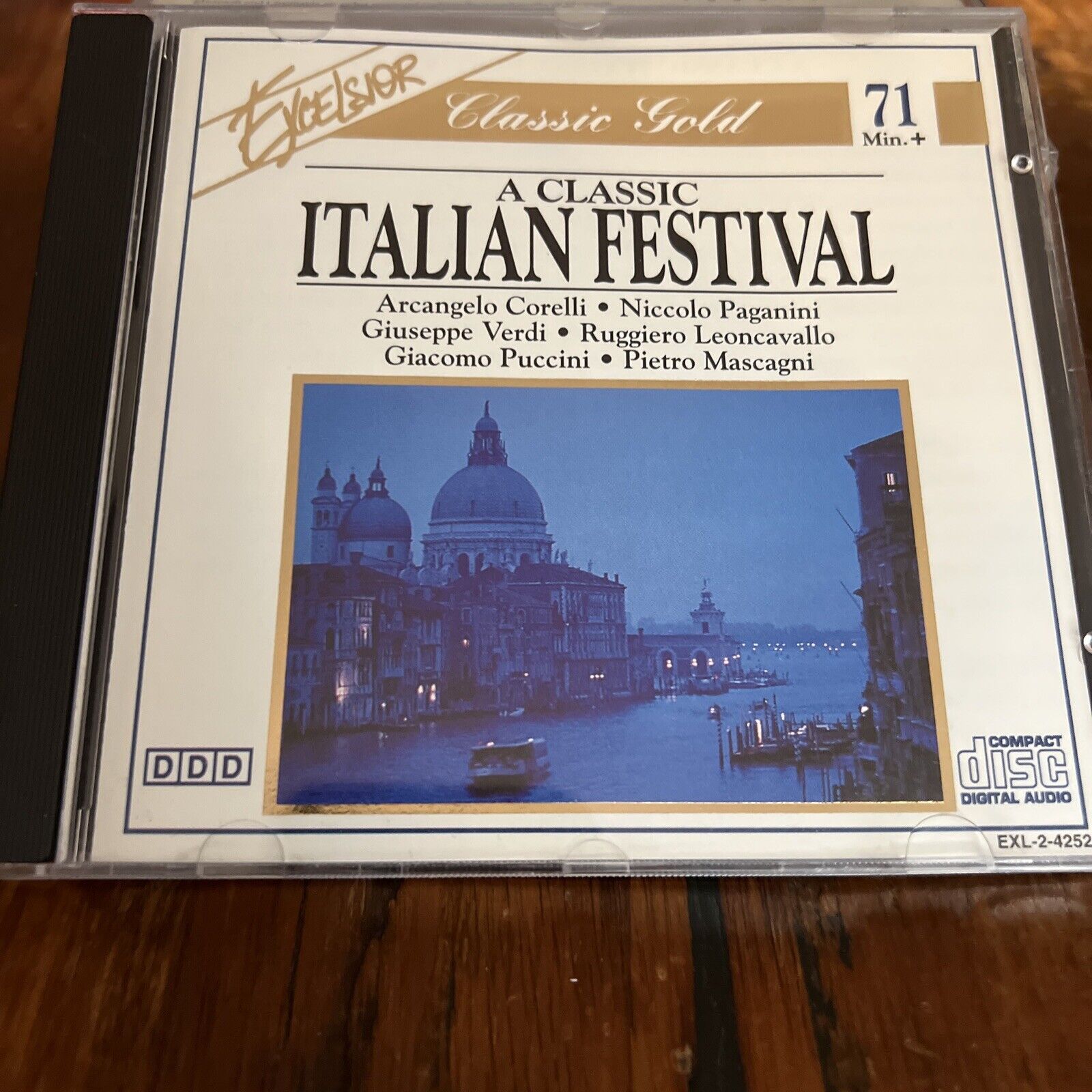 A Classic Italian Festival (CD, EXL) 1993 Madacy￼