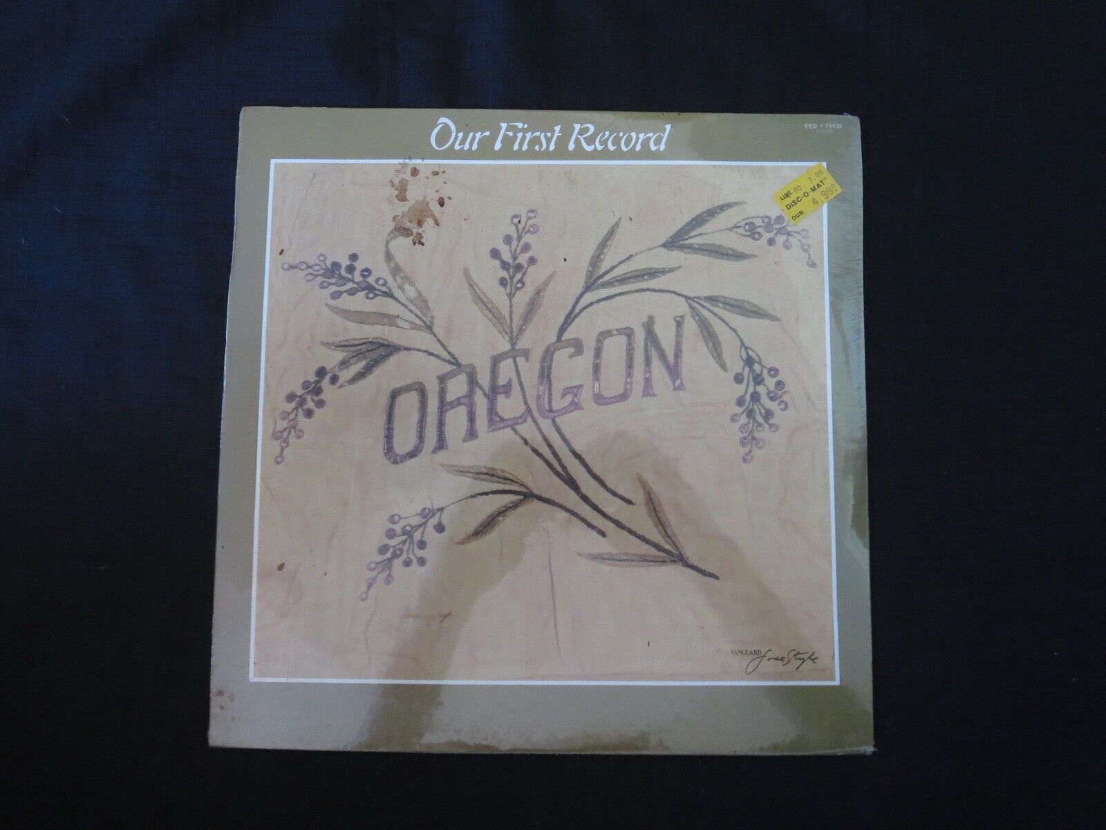 OREGON, Our First Record USA New Old Stock Sealed LP Towner Walcott Moore